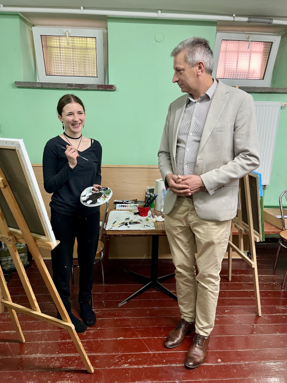 Malarski plener w Płońsku
