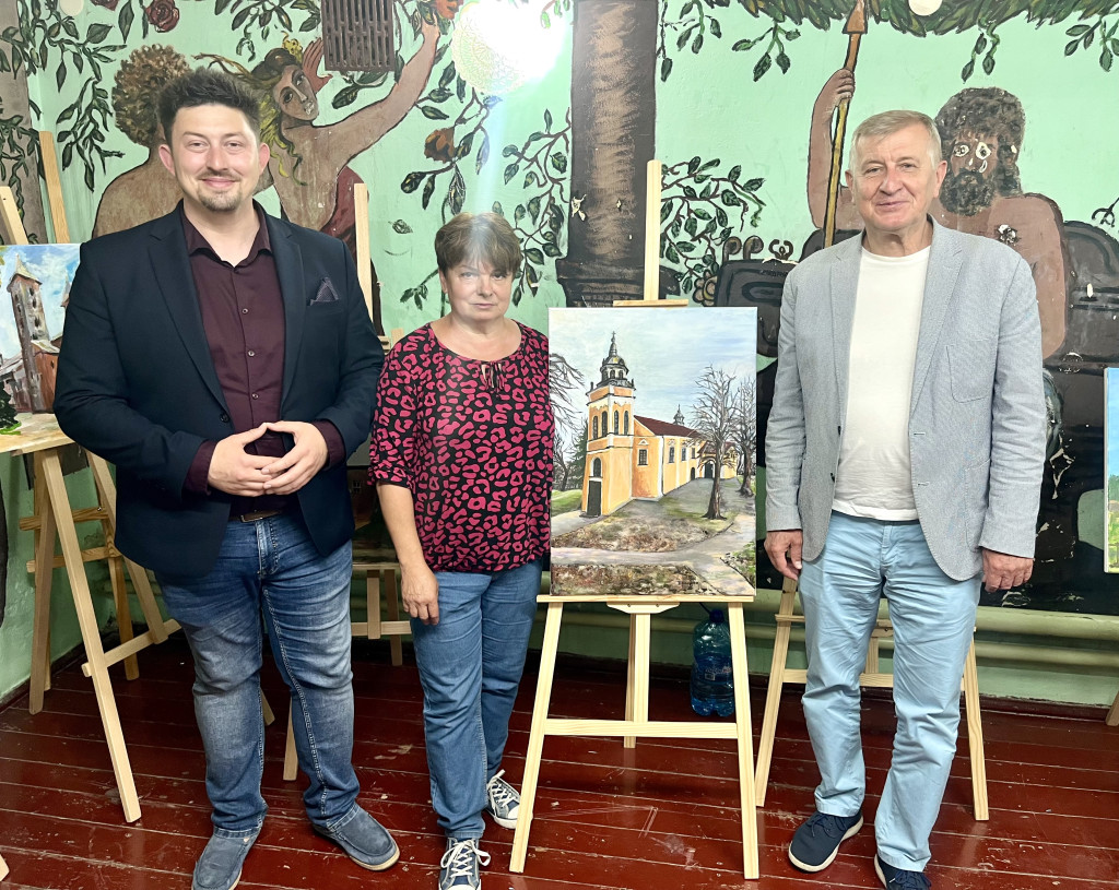 Malarski plener w Płońsku