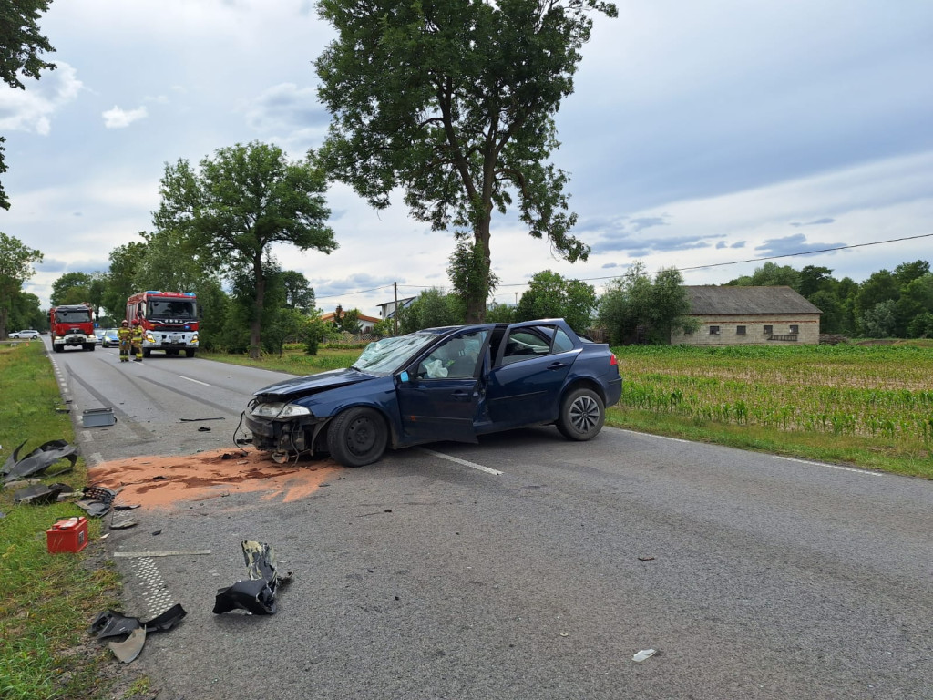 Poważny wypadek w Strachowie