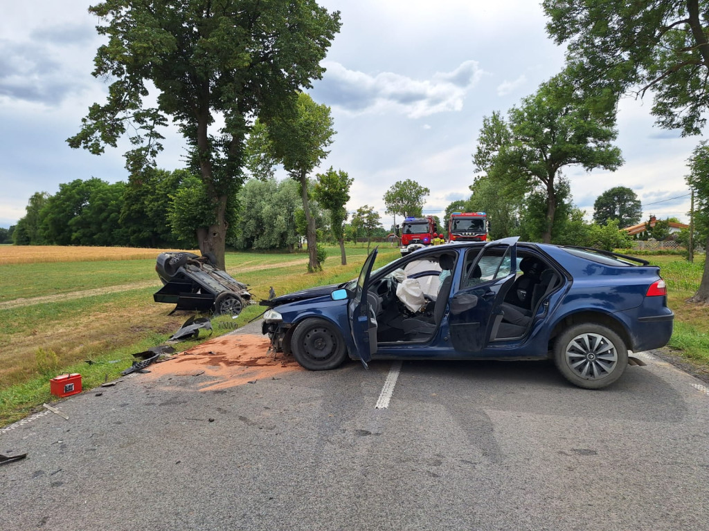 Poważny wypadek w Strachowie