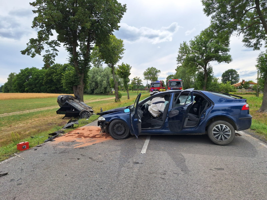 Poważny wypadek w Strachowie