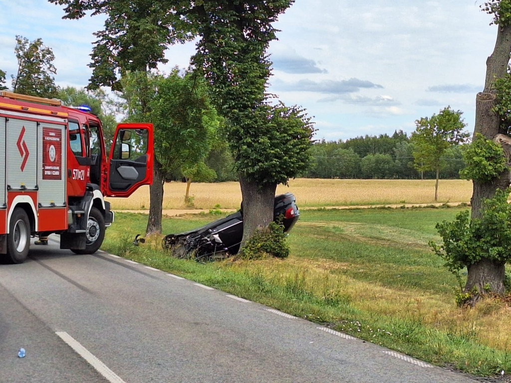 Poważny wypadek w Strachowie