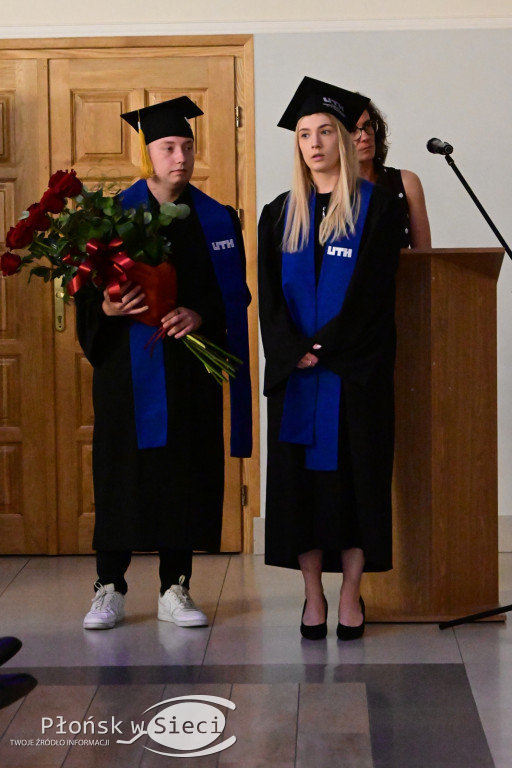 Uroczyście zakończyli rok akademicki
