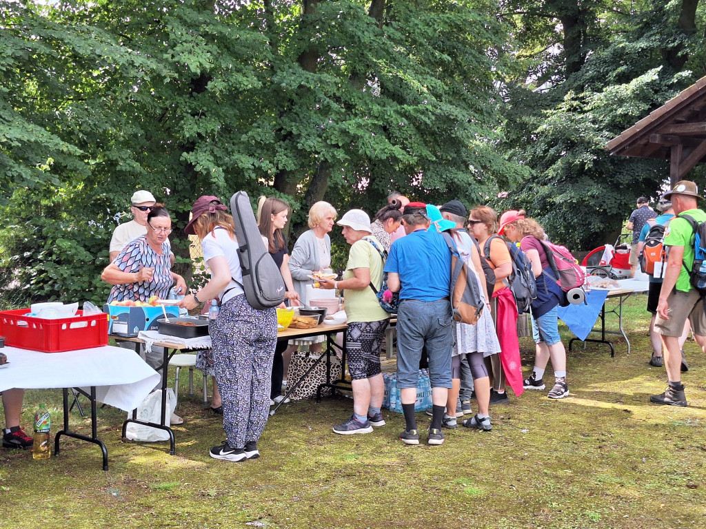 Pielgrzymi ugoszczeni