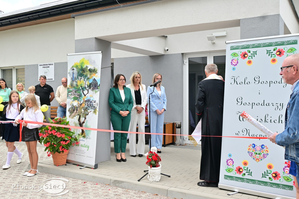 Oficjalne otwarcie świetlicy w Nacpolski