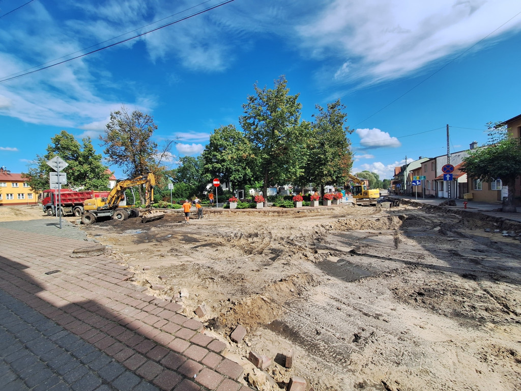 Drogowy remont w centrum Nowego Miasta