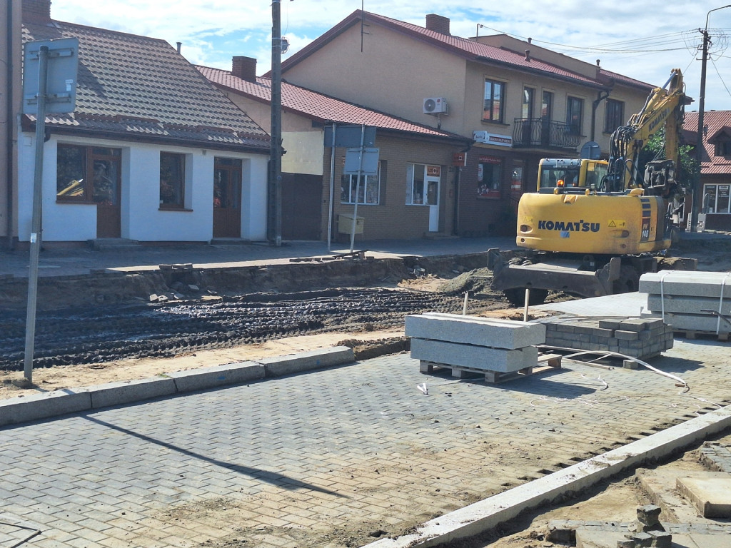 Drogowy remont w centrum Nowego Miasta