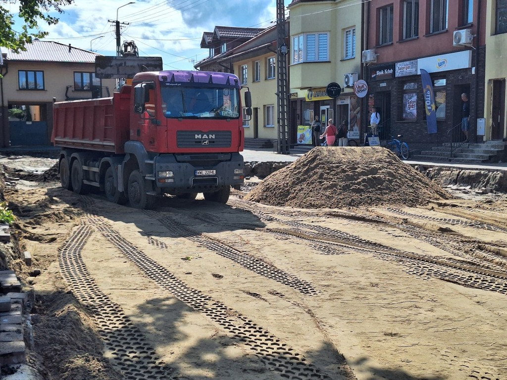 Drogowy remont w centrum Nowego Miasta