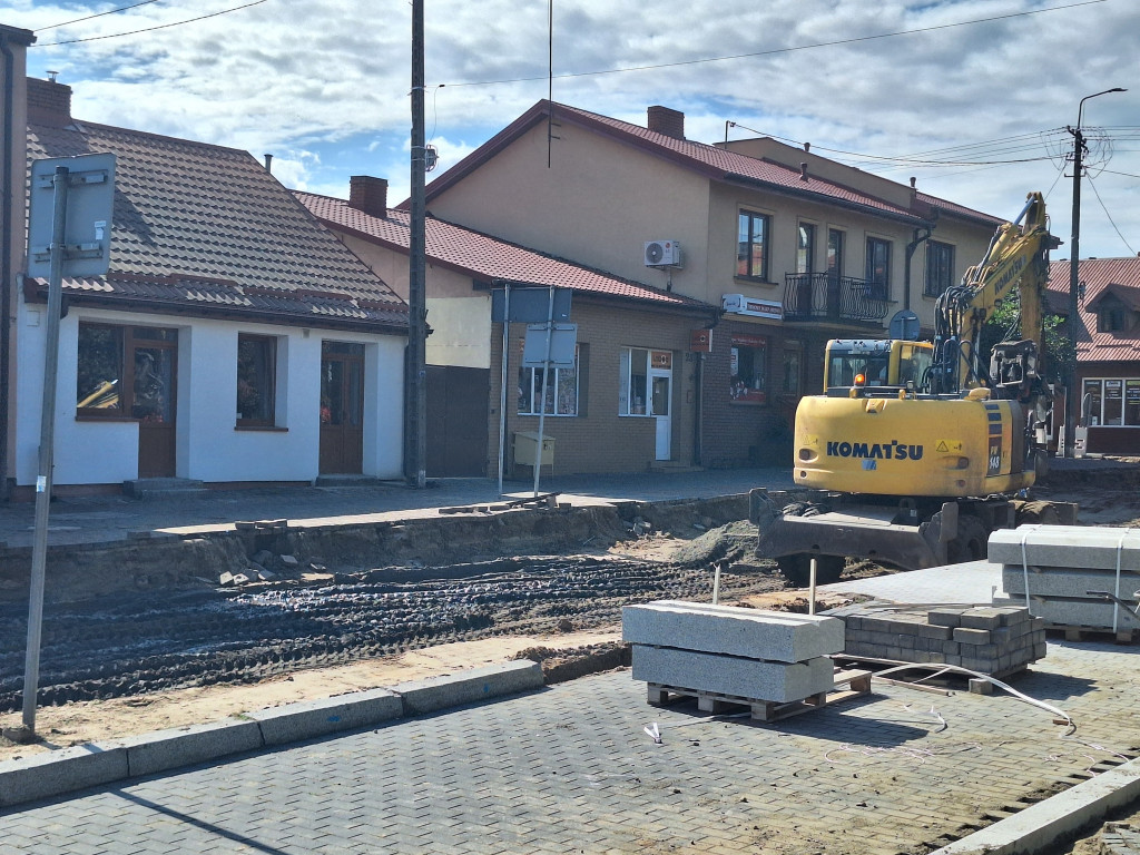 Drogowy remont w centrum Nowego Miasta
