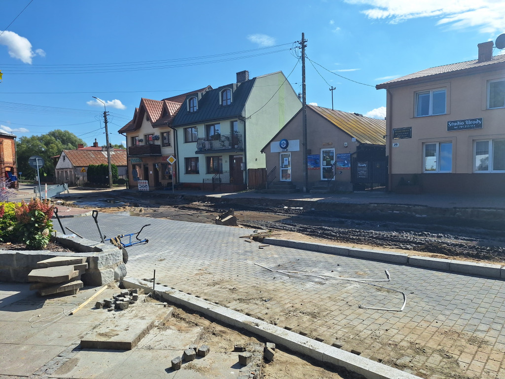 Drogowy remont w centrum Nowego Miasta