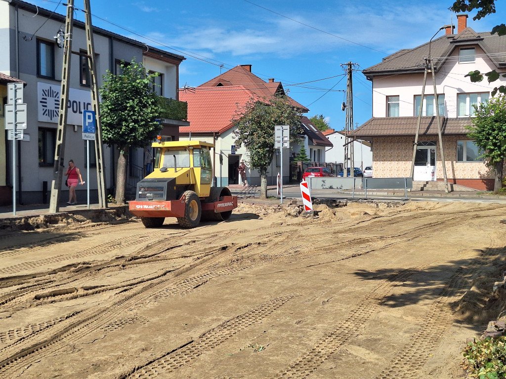 Drogowy remont w centrum Nowego Miasta