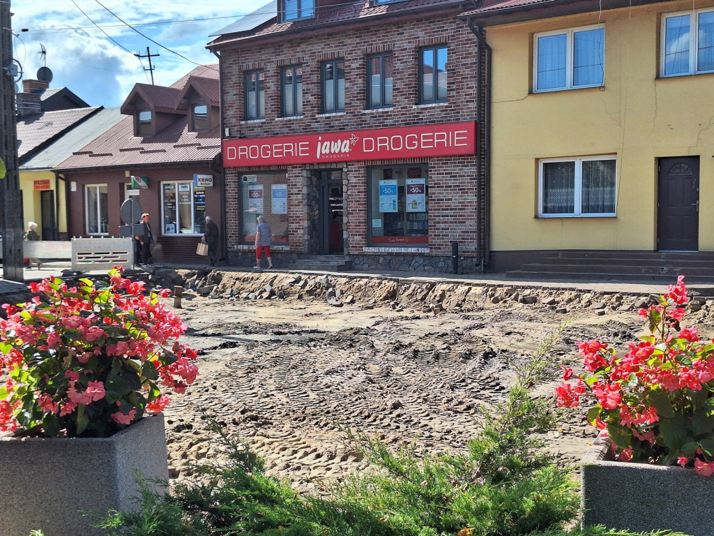 Drogowy remont w centrum Nowego Miasta
