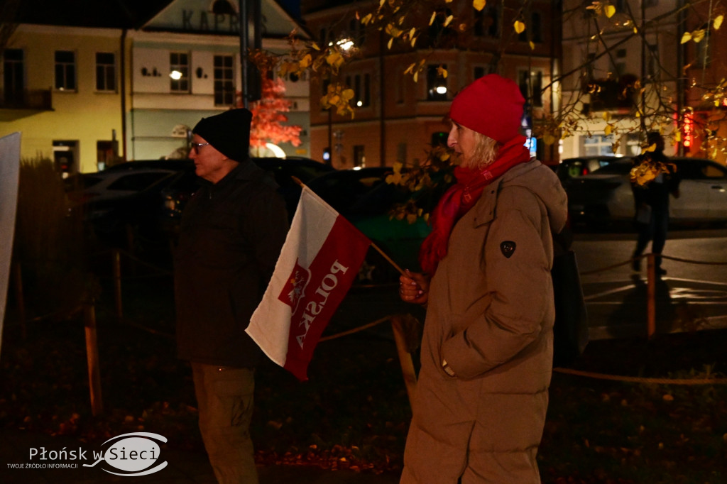 Płońszczanie solidarni z Palestyńczykami