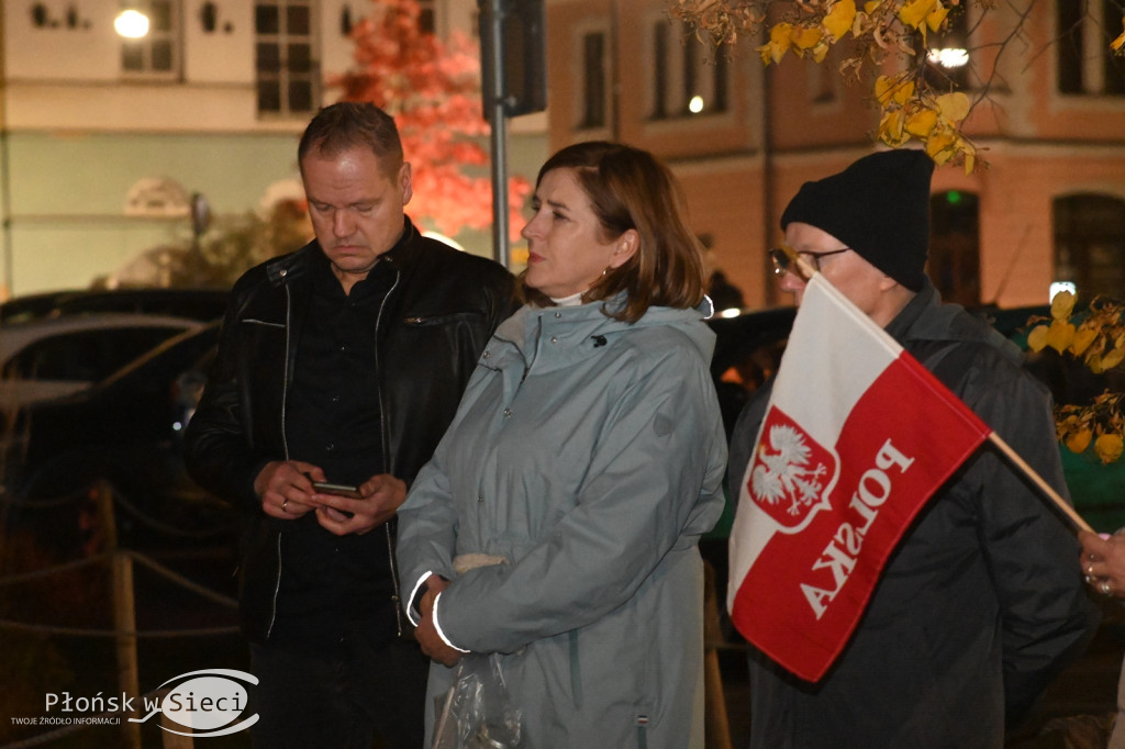 Płońszczanie solidarni z Palestyńczykami