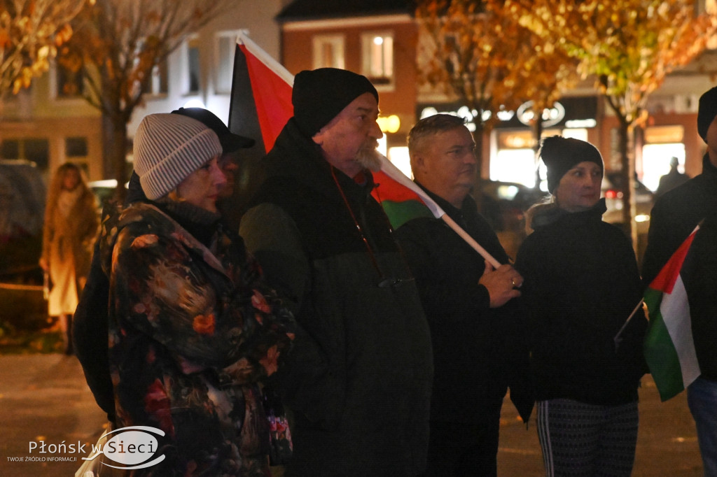 Płońszczanie solidarni z Palestyńczykami