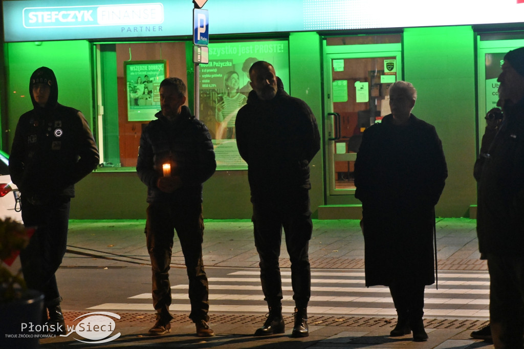 Płońszczanie solidarni z Palestyńczykami