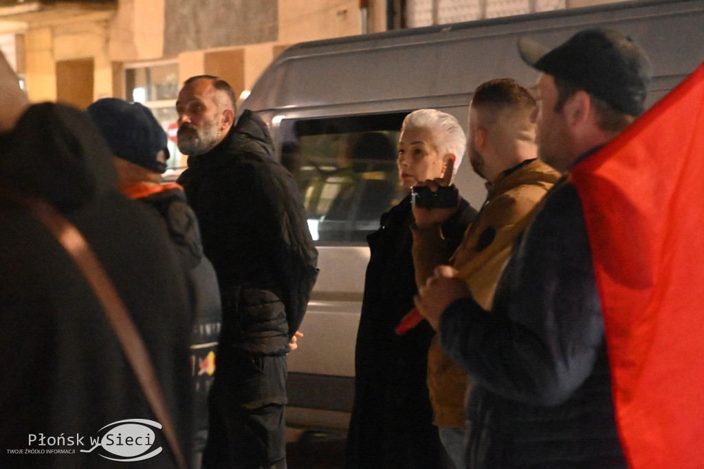 Płońszczanie solidarni z Palestyńczykami