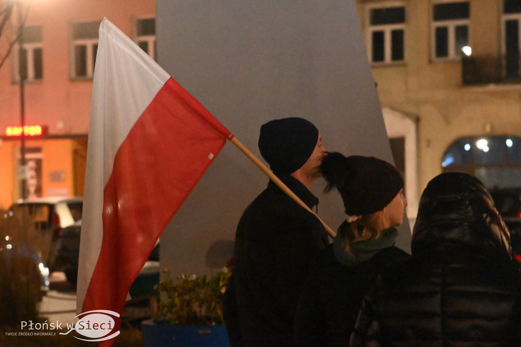 Płońszczanie solidarni z Palestyńczykami