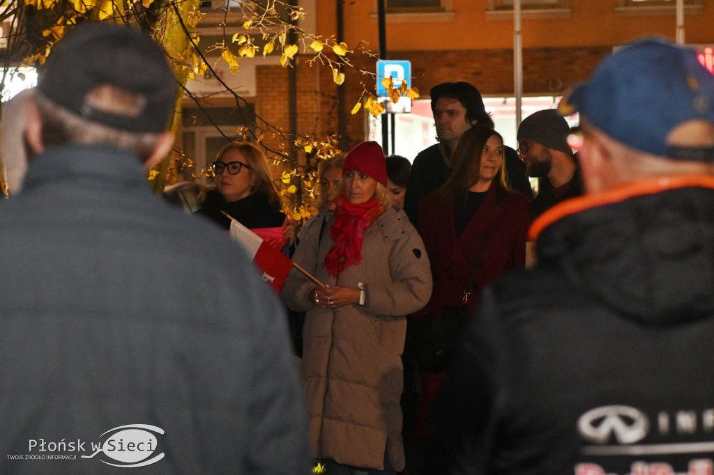 Płońszczanie solidarni z Palestyńczykami