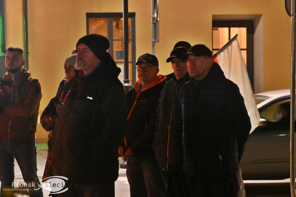 Płońszczanie solidarni z Palestyńczykami