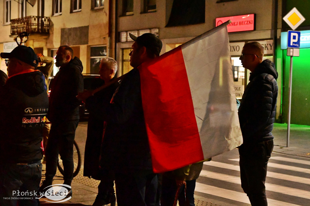 Płońszczanie solidarni z Palestyńczykami
