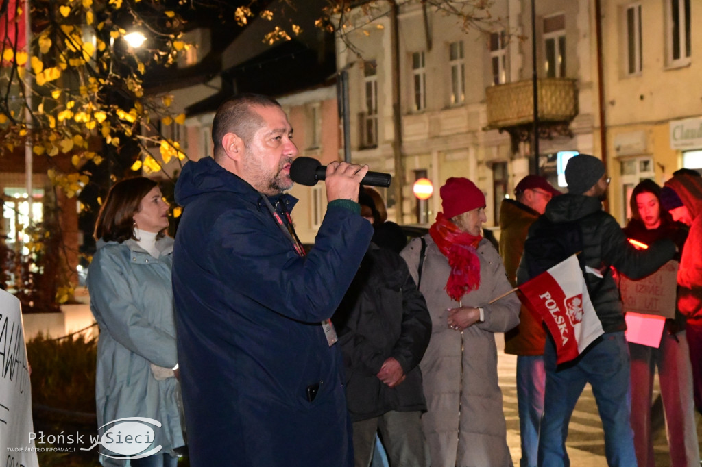 Płońszczanie solidarni z Palestyńczykami