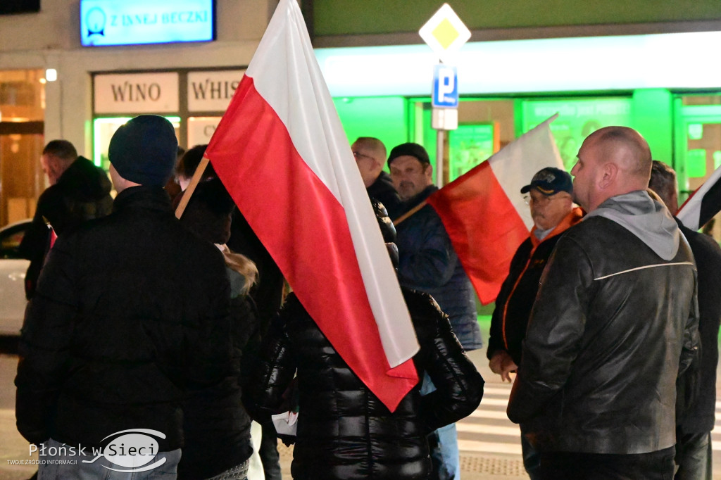 Płońszczanie solidarni z Palestyńczykami