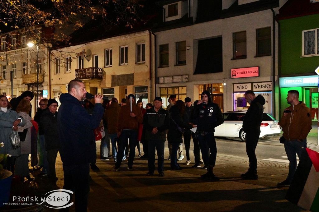 Płońszczanie solidarni z Palestyńczykami