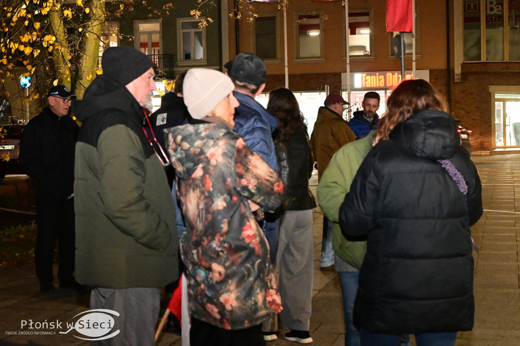 Płońszczanie solidarni z Palestyńczykami