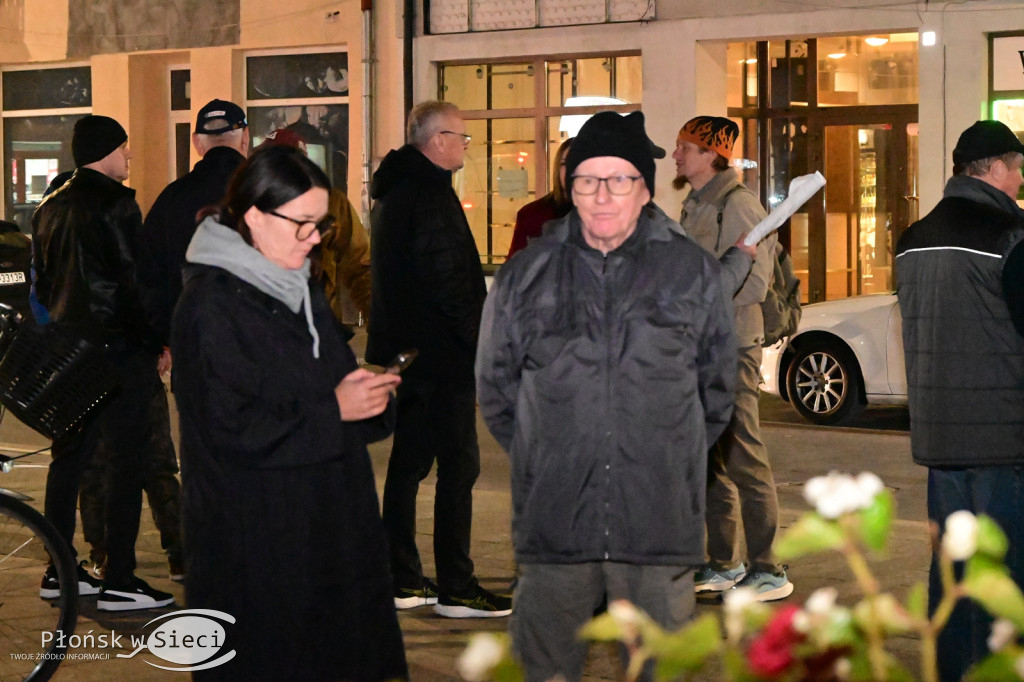 Płońszczanie solidarni z Palestyńczykami