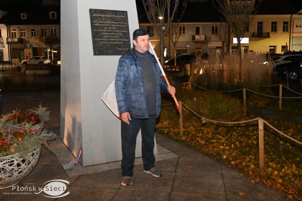 Płońszczanie solidarni z Palestyńczykami