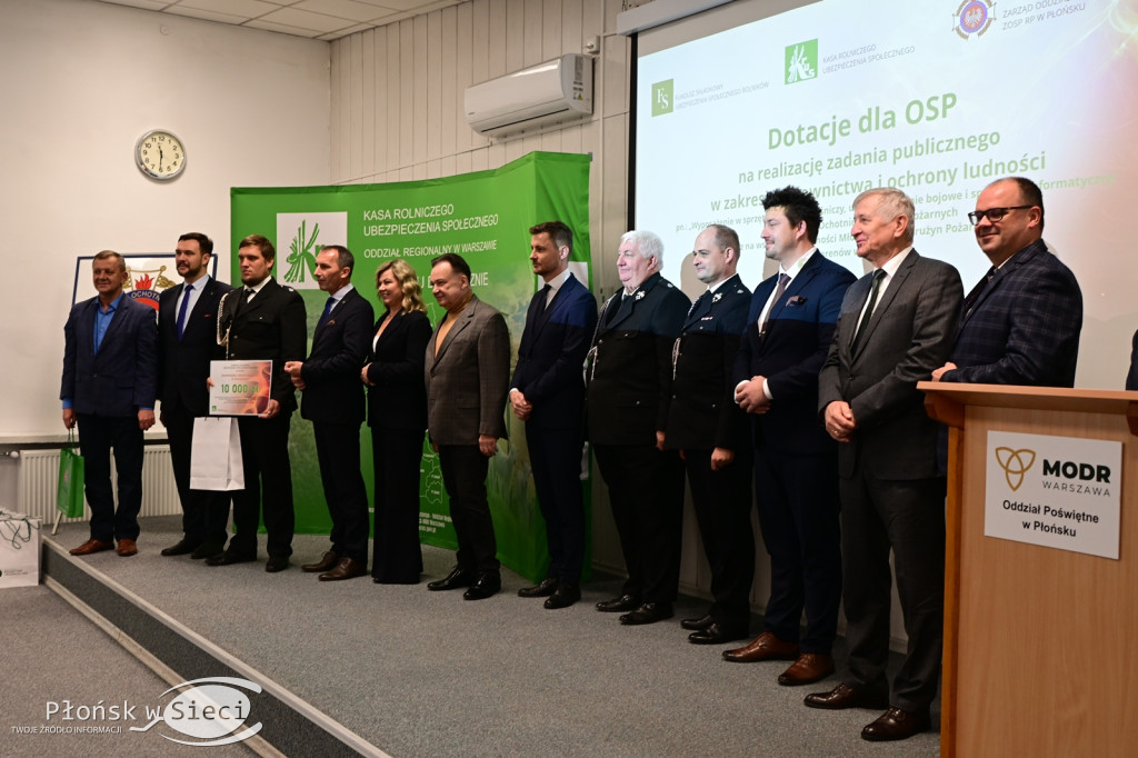 Dotacje dla jednostek OSP