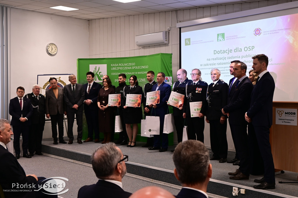 Dotacje dla jednostek OSP