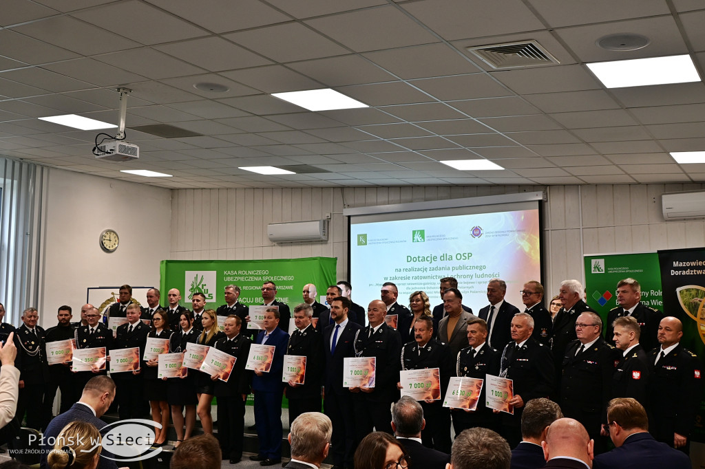 Dotacje dla jednostek OSP