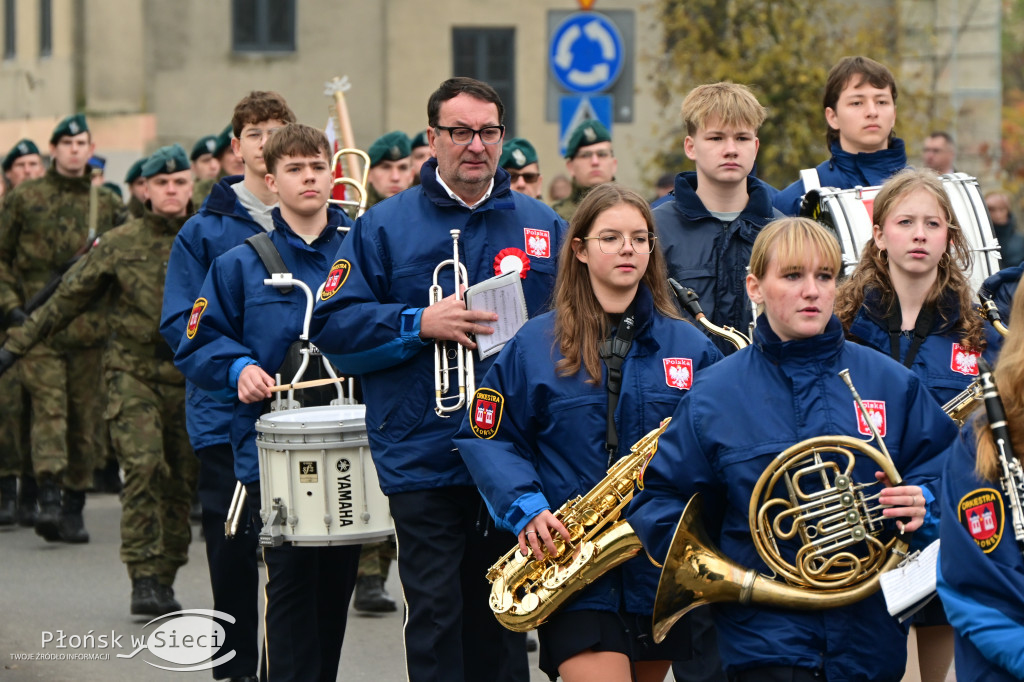 Płońszczanie świętowali przy pomniku marszałka