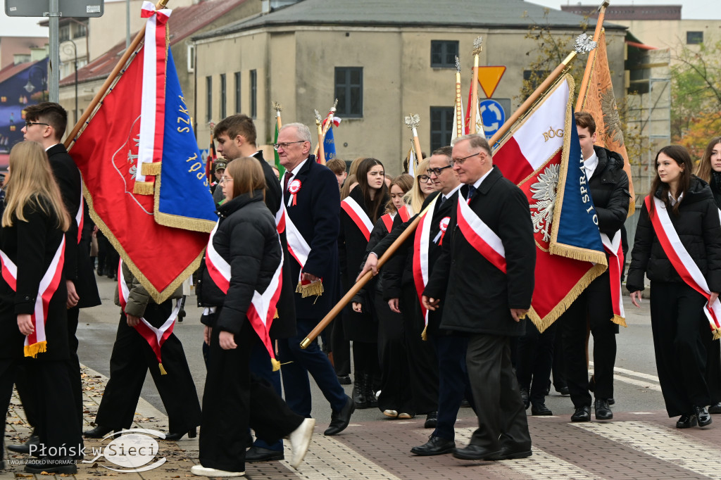 Płońszczanie świętowali przy pomniku marszałka