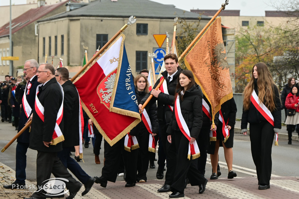 Płońszczanie świętowali przy pomniku marszałka