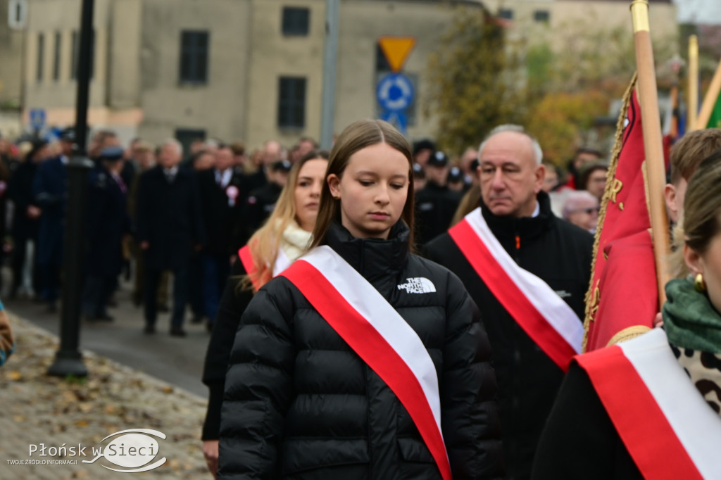 Płońszczanie świętowali przy pomniku marszałka