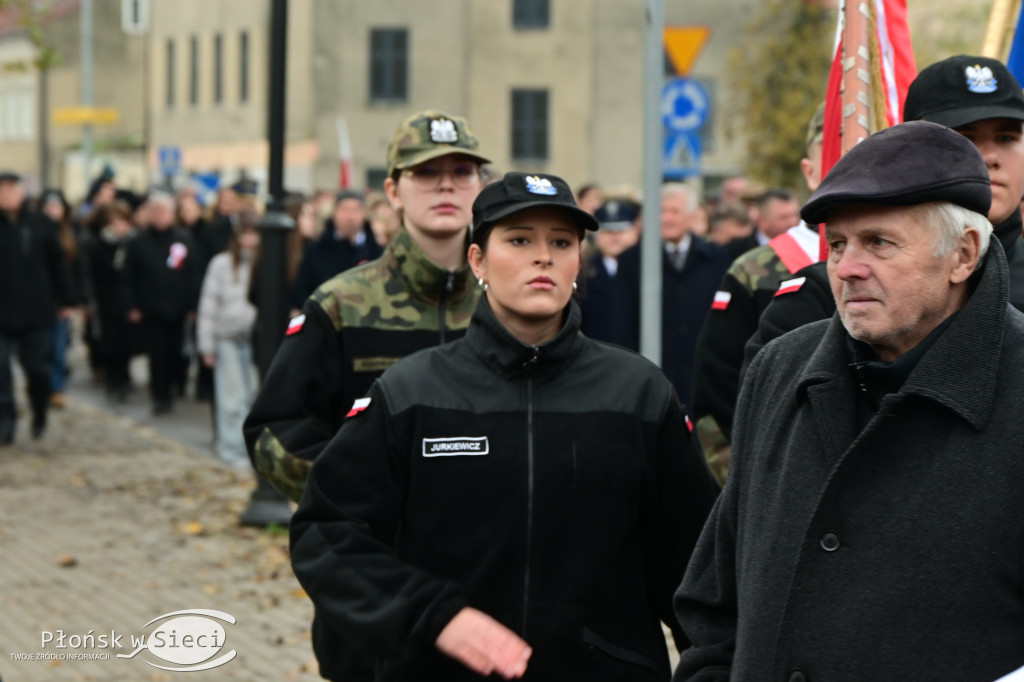 Płońszczanie świętowali przy pomniku marszałka
