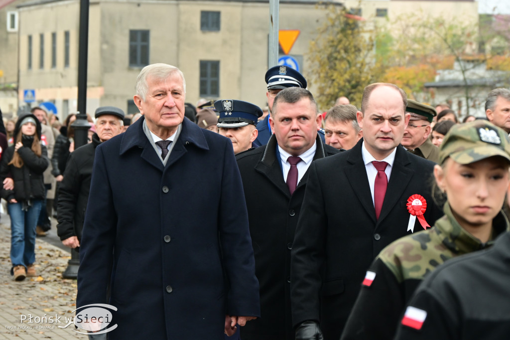 Płońszczanie świętowali przy pomniku marszałka