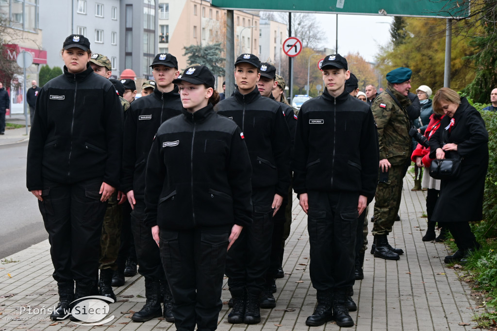 Płońszczanie świętowali przy pomniku marszałka