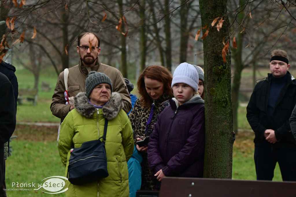 Płońszczanie świętowali przy pomniku marszałka