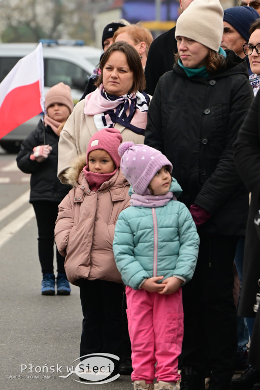 Płońszczanie świętowali przy pomniku marszałka