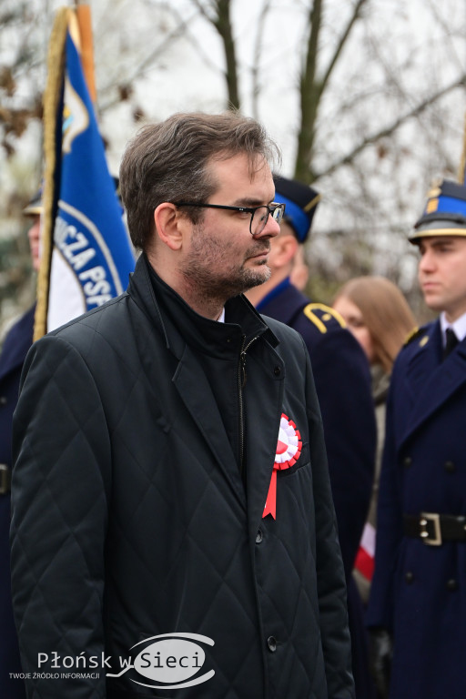Płońszczanie świętowali przy pomniku marszałka