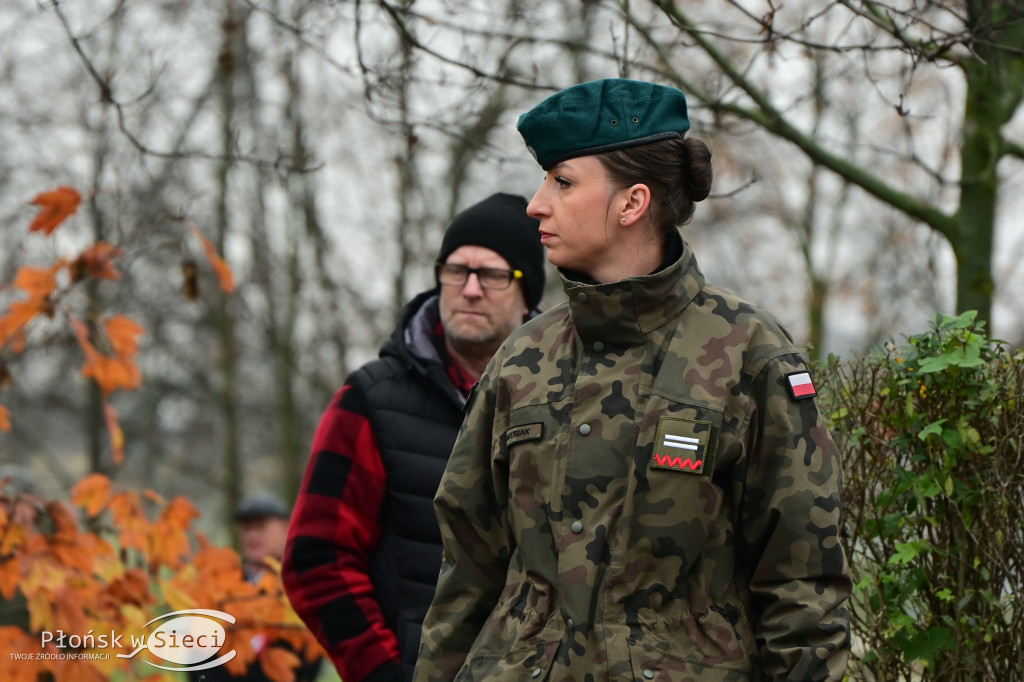 Płońszczanie świętowali przy pomniku marszałka