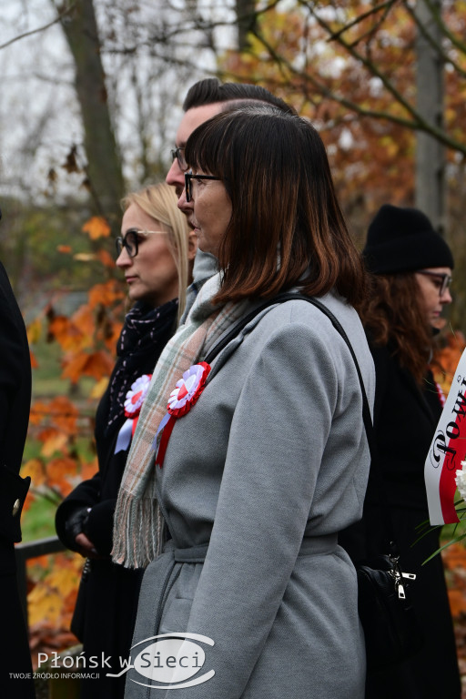 Płońszczanie świętowali przy pomniku marszałka