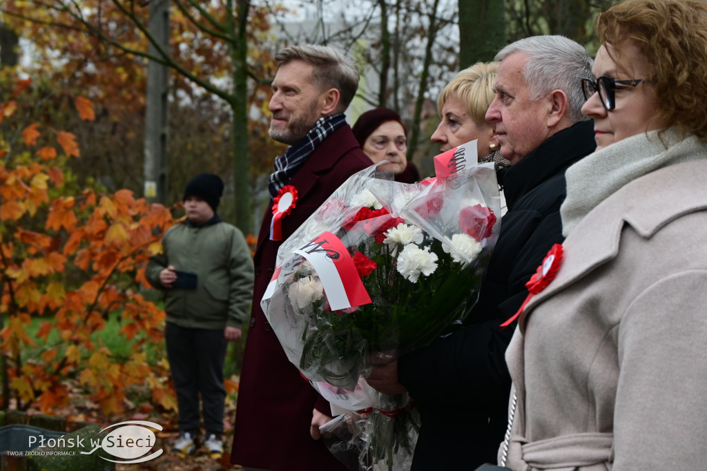 Płońszczanie świętowali przy pomniku marszałka