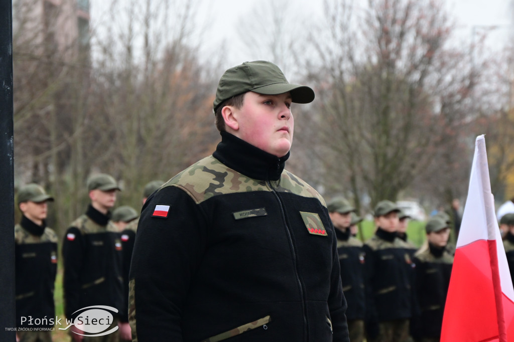 Płońszczanie świętowali przy pomniku marszałka