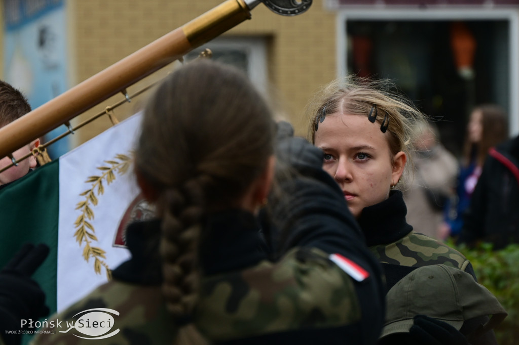 Płońszczanie świętowali przy pomniku marszałka
