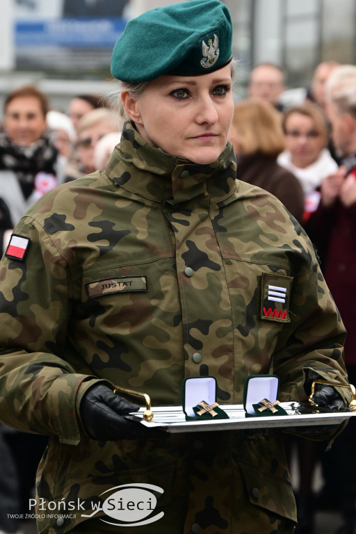 Płońszczanie świętowali przy pomniku marszałka